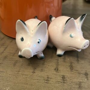 Salt and pepper shakers pigs